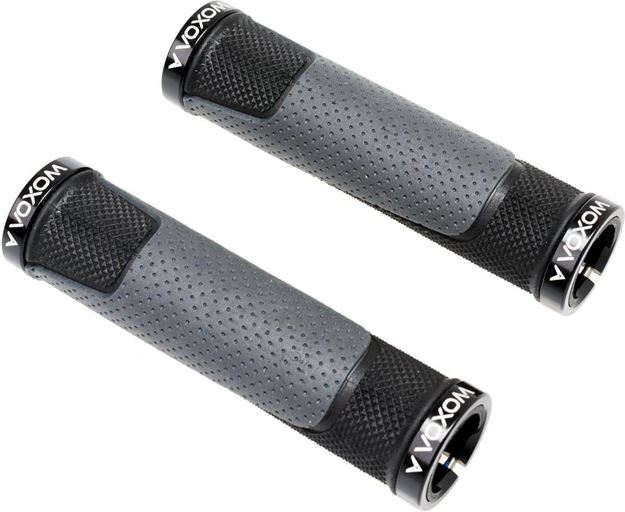 Picture of Voxom GR12 Gel Lock-On Bicycle Grips 129mm